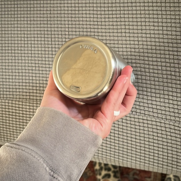 Clemson coffee tumbler/ thermos with top - Picture 3 of 4